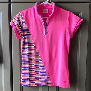 Birdies and Bows Beached Bars Golf Shirt XS